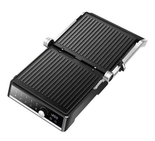 Купить Гриль Kitfort КТ-4601 серебристый  9238741. Характеристики, отзывы и цены в Донецке