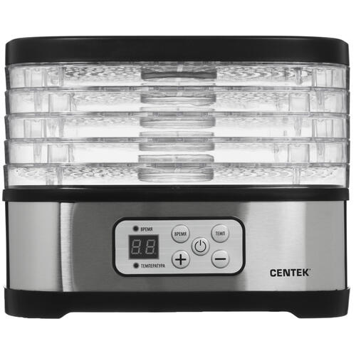 Купить Сушилка для овощей и фруктов Centek CT-1650 серебристый  5339427. Характеристики, отзывы и цены в Донецке