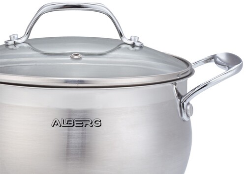 Купить Набор кастрюль ALBERG Estet AL-2013  9156147. Характеристики, отзывы и цены в Донецке