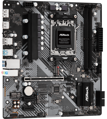 Купить Материнская плата ASRock B650M-H/M.2+  5454933. Характеристики, отзывы и цены в Донецке