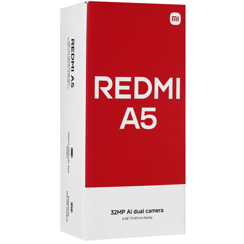 Купить 6.88" Смартфон Xiaomi REDMI A5 128 ГБ черный  5620515. Характеристики, отзывы и цены в Донецке