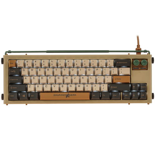Купить Клавиатура проводная + беспроводная Shurikey Gear Hanzo SKB65 Theme 002 [S01A002B002C1D01E002]  5415368. Характеристики, отзывы и цены в Донецке