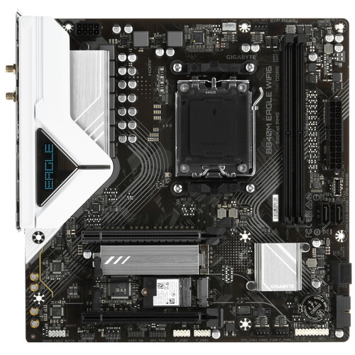 Купить Материнская плата GIGABYTE B840M EAGLE WIFI6  5627088. Характеристики, отзывы и цены в Донецке