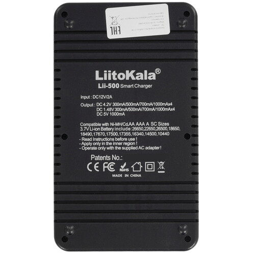 Купить Зарядное устройство LiitoKala Lii-500  9212372. Характеристики, отзывы и цены в Донецке