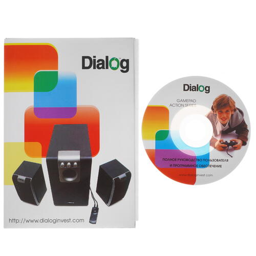 Купить Геймпад проводной DIalog GP-A11EL прозрачный  5039733. Характеристики, отзывы и цены в Донецке