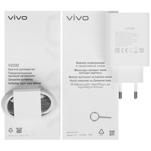 Купить 6.56" Смартфон Vivo Y03 128 ГБ зеленый  5453163. Характеристики, отзывы и цены в Донецке