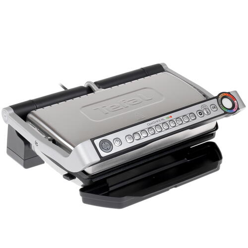 Купить Гриль Tefal Optigrill+ XL GC724D12 серебристый  1662191. Характеристики, отзывы и цены в Донецке