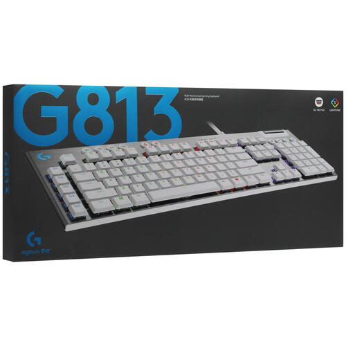 Купить Клавиатура  проводная Logitech G813  5412288. Характеристики, отзывы и цены в Донецке