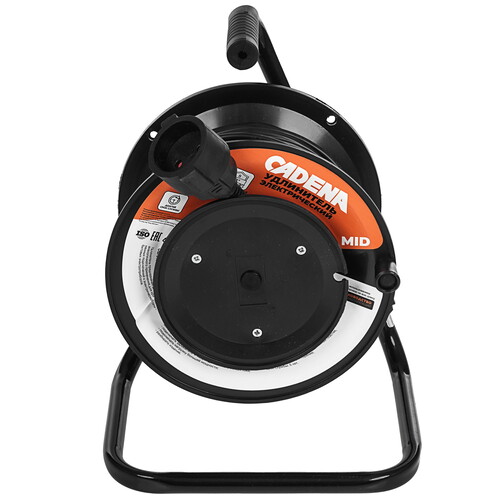 Купить Удлинитель силовой Cadena CDM USR1-2x0.75-30m-B черный  9188074. Характеристики, отзывы и цены в Донецке