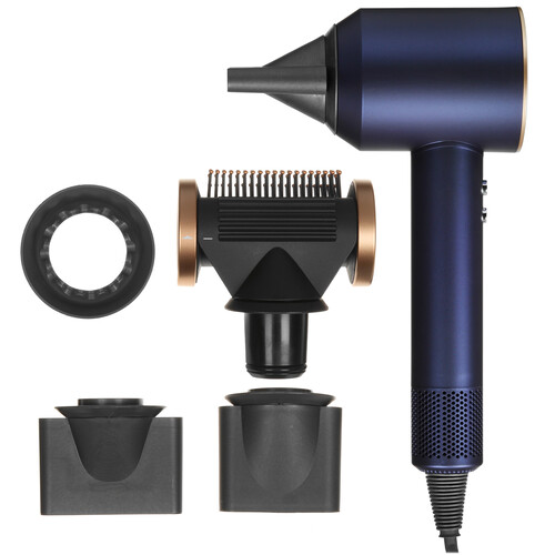 Купить Фен SenCiciMen Super hair dryer HD-15 синий/золотистый  5483074. Характеристики, отзывы и цены в Донецке