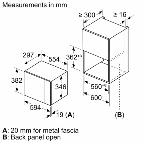 Купить Встраиваемая микроволновая печь Bosch BFL524MB2 черный  9286707. Характеристики, отзывы и цены в Донецке