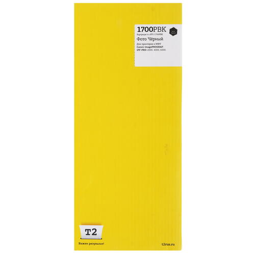 Купить Картридж T2 IC-CPFI-1700PBK фото-черный  9981774. Характеристики, отзывы и цены в Донецке