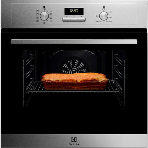 Купить Электрический духовой шкаф Electrolux EOF3H00BX серебристый  9101697. Характеристики, отзывы и цены в Донецке