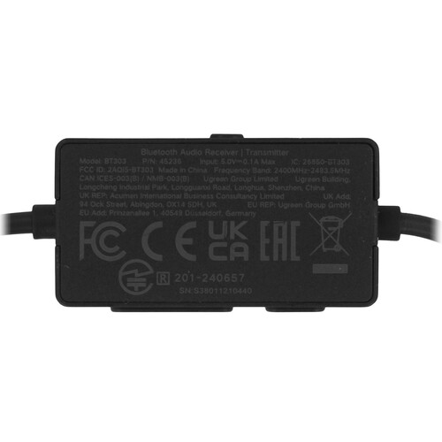 Купить Bluetooth адаптер Ugreen BT303  9283329. Характеристики, отзывы и цены в Донецке