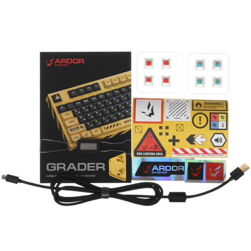 Купить Клавиатура  проводная + беспроводная ARDOR GAMING Grader  5415964. Характеристики, отзывы и цены в Донецке