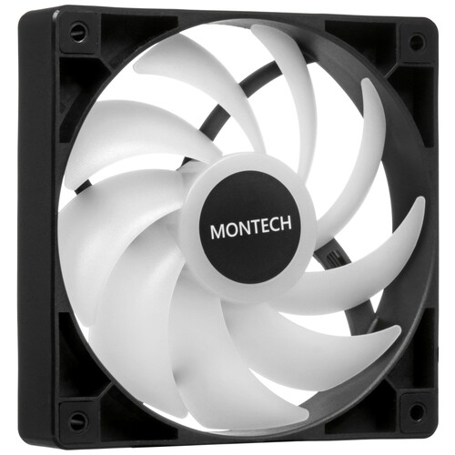 Купить Вентилятор Montech GF120 ARGB PWM [GF120BK] черный  5620670. Характеристики, отзывы и цены в Донецке