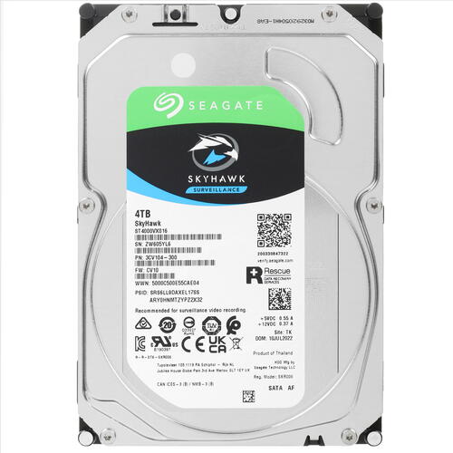 Купить 4 ТБ Жесткий диск Seagate SkyHawk [ST4000VX016]  5055023. Характеристики, отзывы и цены в Донецке