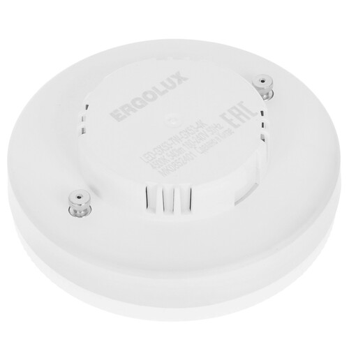 Купить Лампа светодиодная Ergolux LED-GX53-7W-GX53-4K  5467578. Характеристики, отзывы и цены в Донецке