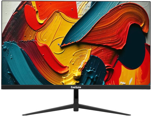 Купить 23.8" Монитор ExeGate SmartView ES2407A черный  9179625. Характеристики, отзывы и цены в Донецке