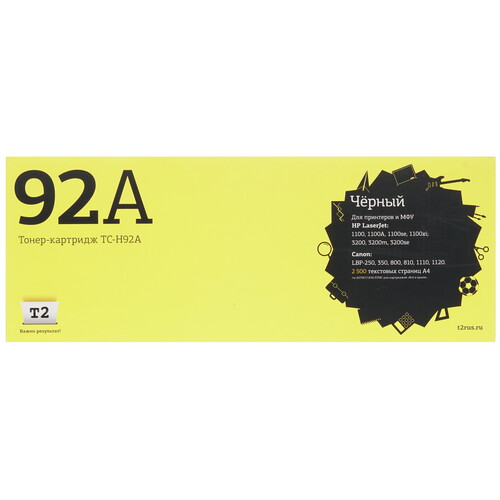 Купить Картридж лазерный T2 TC-H92A черный  7939539. Характеристики, отзывы и цены в Донецке