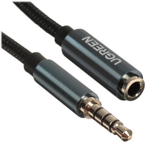 Купить Кабель   Ugreen jack 3.5 мм - jack 3.5 мм черный  5454160. Характеристики, отзывы и цены в Донецке