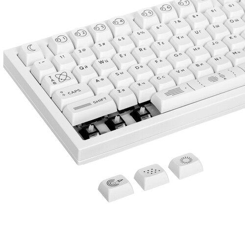 Купить Клавиатура  проводная + беспроводная Дарк Проджект CM81 Zeno  5449318. Характеристики, отзывы и цены в Донецке