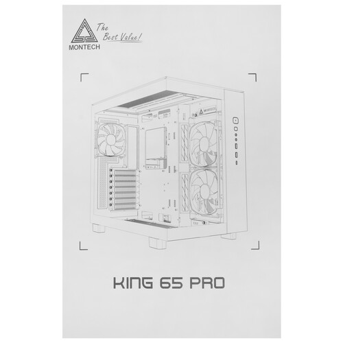 Купить Корпус MONTECH KING 65 PRO  5479157. Характеристики, отзывы и цены в Донецке