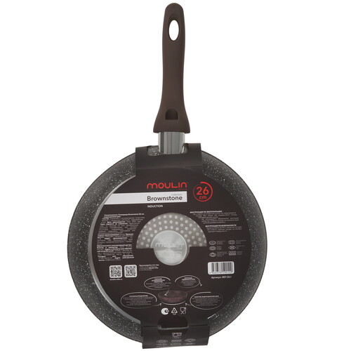 Купить Сковорода MoulinVilla Brownstone BST-26-I  9198485. Характеристики, отзывы и цены в Донецке