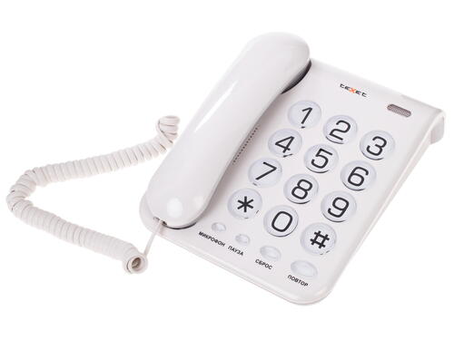 Купить Телефон проводной TeXet TX-262  1031363. Характеристики, отзывы и цены в Донецке