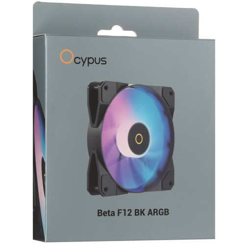 Купить Вентилятор Ocypus Beta F12 BK ARGB  5620154. Характеристики, отзывы и цены в Донецке