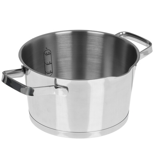 Купить Кастрюля Polaris Loretto-20С 3 л 20 см серебристый  9139973. Характеристики, отзывы и цены в Донецке