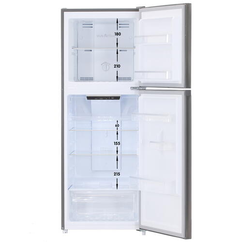 Купить Холодильник с морозильником  DEXP T4-21AMG серебристый  5098862. Характеристики, отзывы и цены в Донецке