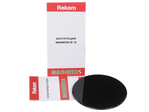Купить Держатель автомобильный Rekam Magnitos M-15 черный  1015920. Характеристики, отзывы и цены в Донецке