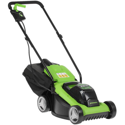 Купить Газонокосилка аккумуляторная GreenWorks G24LM33K2 24V  1669175. Характеристики, отзывы и цены в Донецке