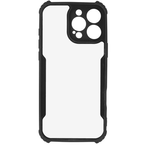 Купить Накладка  BoraSCO Sky Case для Apple iPhone 16 Pro Max черный/прозрачный  5615176. Характеристики, отзывы и цены в Донецке