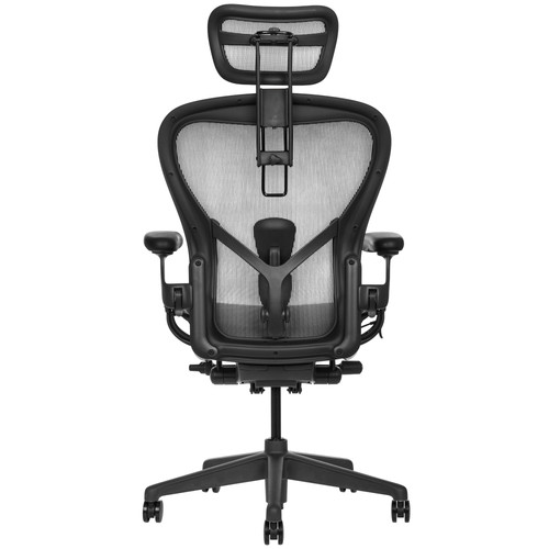 Купить Компьютерное кресло Herman Miller Aeron C Large черный  9338838. Характеристики, отзывы и цены в Донецке