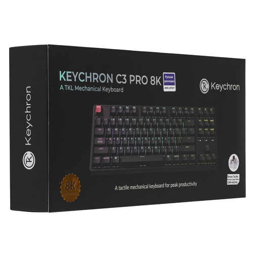 Купить Клавиатура  проводная Keychron C3 Pro  9307527. Характеристики, отзывы и цены в Донецке