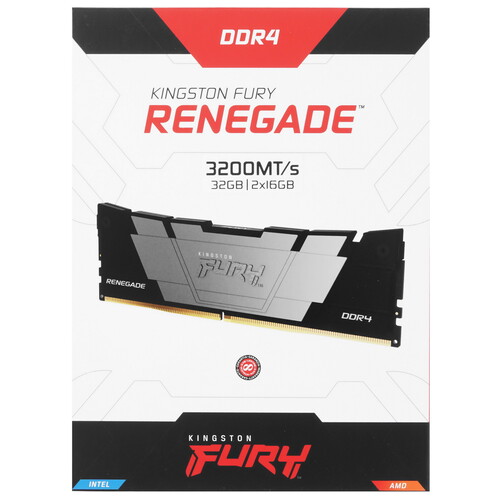 Купить Оперативная память Kingston FURY Renegade [KF432C16RB12K2/32] 32 ГБ  9082791. Характеристики, отзывы и цены в Донецке