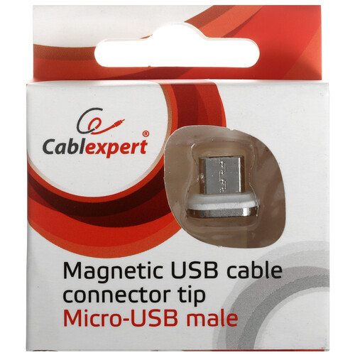 Купить Магнитный коннектор Cablexpert CC-USB2-AMLM-mUM серебристый  5485486. Характеристики, отзывы и цены в Донецке
