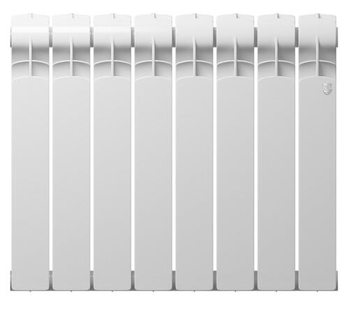Купить Радиатор биметаллический Royal Thermo НС-1274310 8 шт-секционный белый  9106598. Характеристики, отзывы и цены в Донецке