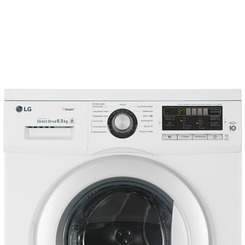 Купить Стиральная машина LG F1296WDS1 белый  9016666. Характеристики, отзывы и цены в Донецке