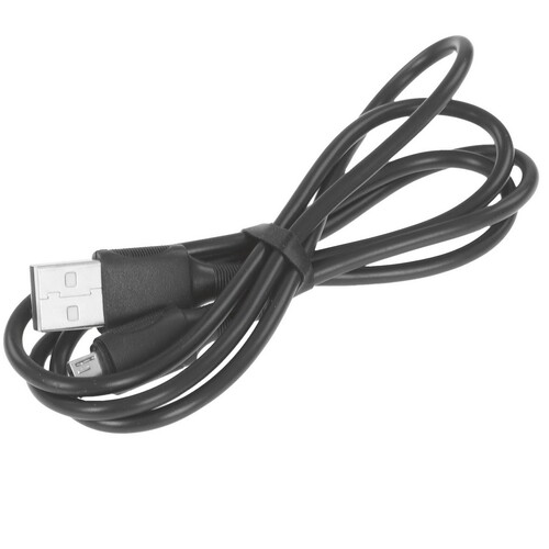 Купить Кабель круглый Borofone micro USB - USB 2.0 Type-A черный 1 м  9244401. Характеристики, отзывы и цены в Донецке