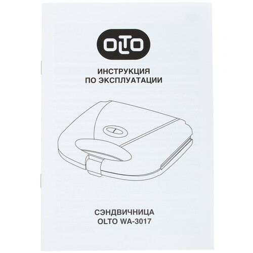 Купить Сэндвичница OLTO WA-3017 белый  8115903. Характеристики, отзывы и цены в Донецке