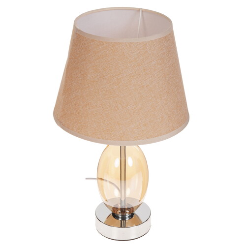 Купить Настольный светильник RISALUX Изольда бежевый  9176746. Характеристики, отзывы и цены в Донецке