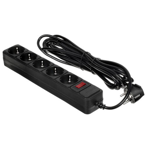 Купить Сетевой фильтр DEXP Standart 550B черный  5418216. Характеристики, отзывы и цены в Донецке