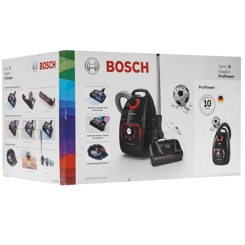Купить Пылесос Bosch BGL8POW2 черный  5083643. Характеристики, отзывы и цены в Донецке