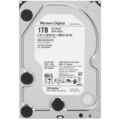 Купить 1 ТБ Жесткий диск WD Ultrastar DC HA210 [1W10001]  5054187. Характеристики, отзывы и цены в Донецке