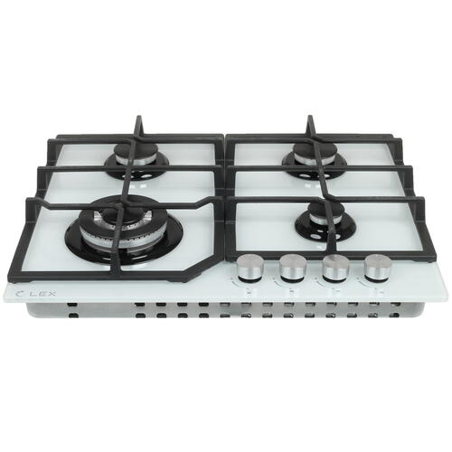 Купить Газовая варочная поверхность LEX GVG 640-1 WH  1129691. Характеристики, отзывы и цены в Донецке