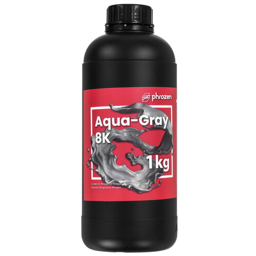 Купить Фотополимерная смола Phrozen Aqua Gray 8K  9113117. Характеристики, отзывы и цены в Донецке