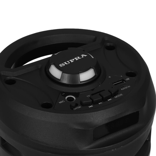 Купить Портативная аудиосистема SUPRA SMB-330, черный  5359108. Характеристики, отзывы и цены в Донецке